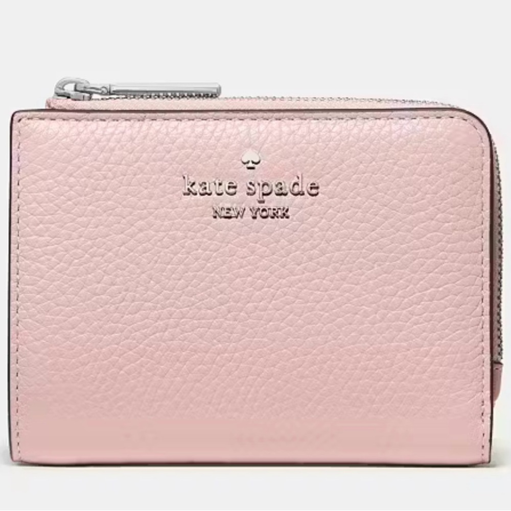 NWT | Kate Spade | Tutu Pink | Lena Small L Zip Wallet